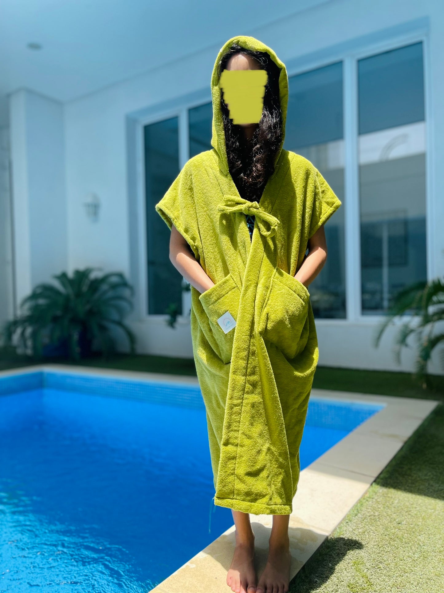 Kids' Green Turtle Bisht