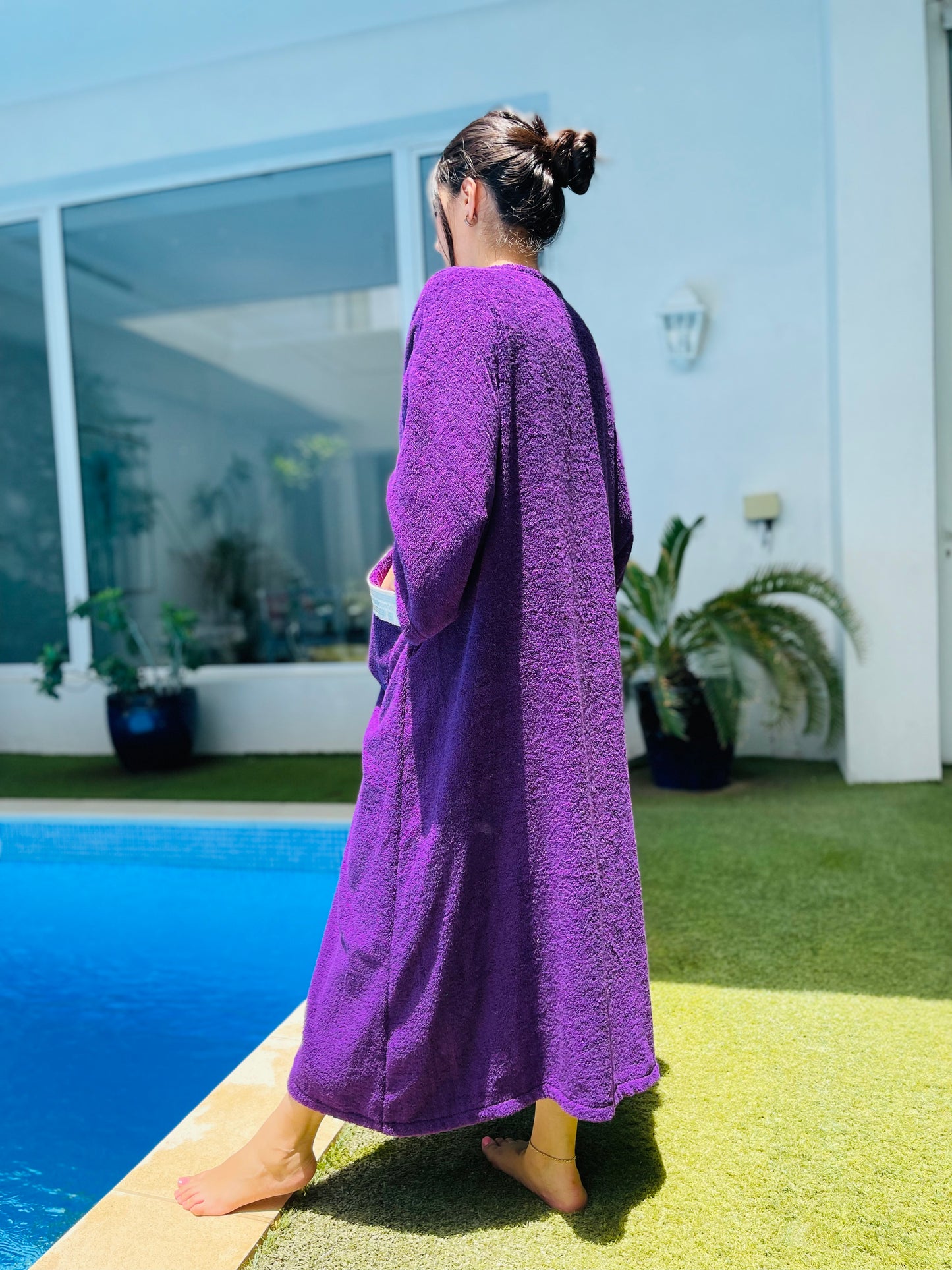 Women's Purple Bisht