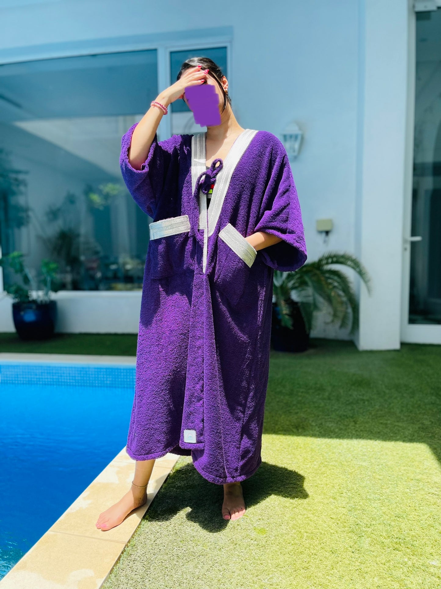 Women's Purple Bisht