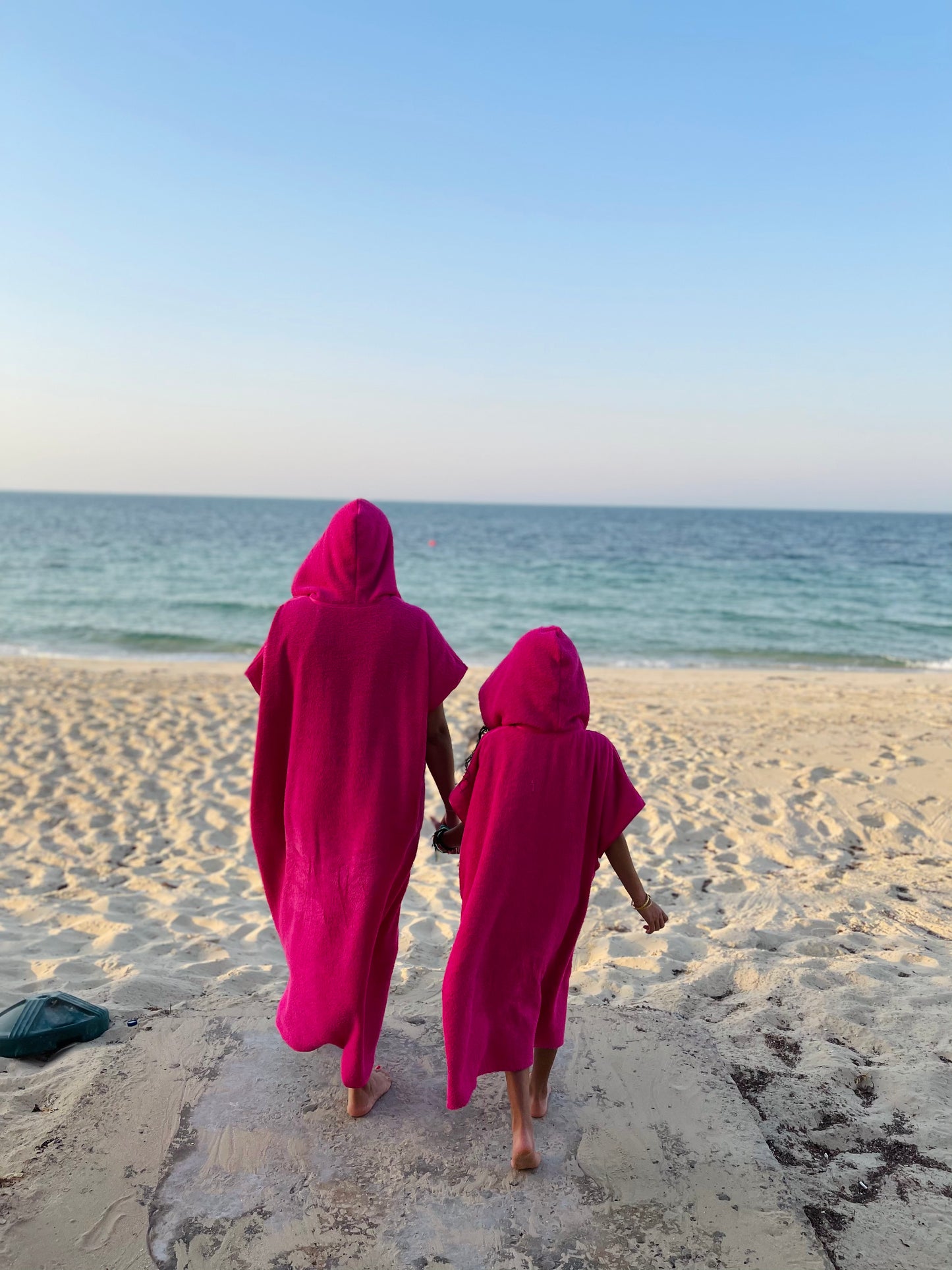 Women's Fuchsia Evil Eye Bisht